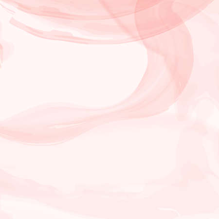 Spring wedding invitation dusty rose or veil texture. Alcohol ink.Abstract pink or apricot watercolor background.Blush fluid painting.のイラスト素材