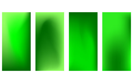 Set of abstract blurred backgrounds. Vector illustration. Blurred background.のイラスト素材