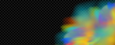 Rainbow iridescent gradient background. Rainbow holographic texture.のイラスト素材