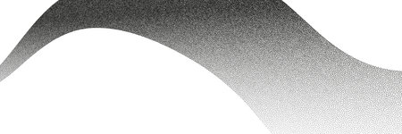 An abstract, grainy background featuring a noisy gradient pattern. A wave of black dots with a sandy texture.のイラスト素材