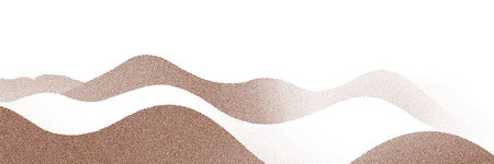 Abstract background with waves. 3d rendering, 3d illustration.のイラスト素材