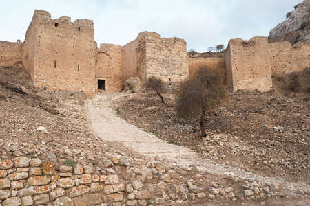 Greece  Fortress Acrocorinthの写真素材