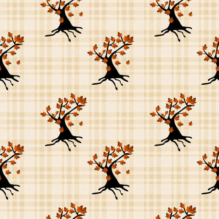 Seamless gingham Pattern. Vector illustrations. Texture from squares or rhombus for - tablecloths, blanket, plaid, cloths, shirts, textiles, dresses, paper, posters.のイラスト素材