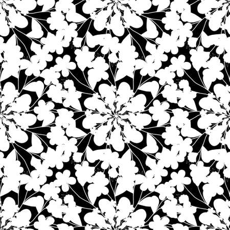 Seamless Pattern With Floral Motifs able to print for cloths, tablecloths, blanket, shirts, dresses, posters, papers.のイラスト素材