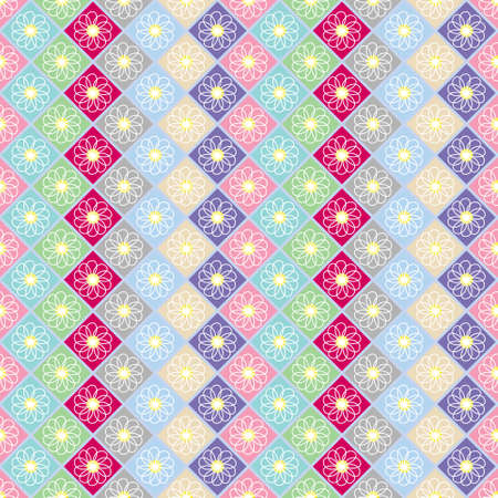 Seamless Pattern With Floral Motifs able to print for cloths, tablecloths, blanket, shirts, dresses, posters, papers.のイラスト素材