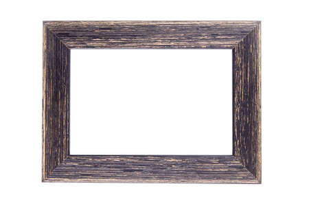 Photo frame isolated on white backgroundの写真素材