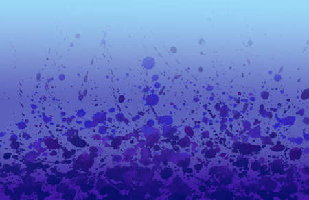 abstract watercolor background, hand painting, drops in plant colorの写真素材