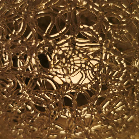 abstract background of metal mesh and light