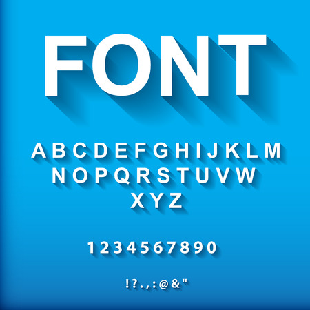 3d font. Vector Illustration.のイラスト素材