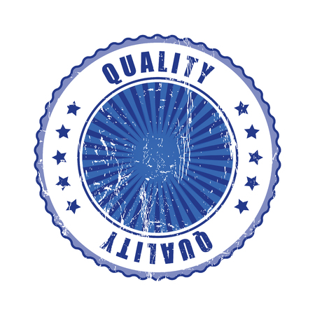 Empty Quality Stamp.の写真素材