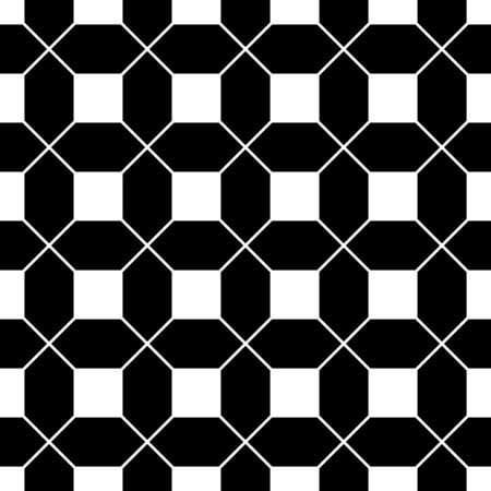 Seamless vintage geometric pattern.の写真素材