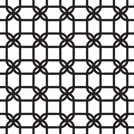 Seamless vintage geometric pattern.の写真素材