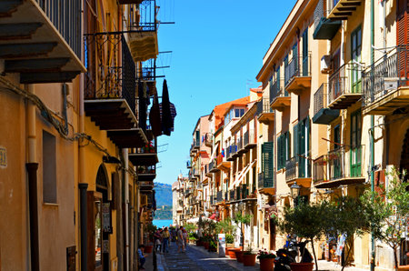 Cefalu, medieval village of Sicily island, Province of Palermo, Italy.
Surroundings of the famous view and landscape.
Background and texture for brochure for travel and advertising agencies.のeditorial素材