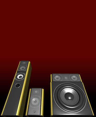 audio systemの写真素材