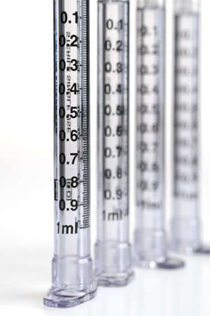 syringe. The medical tool intended for injections 