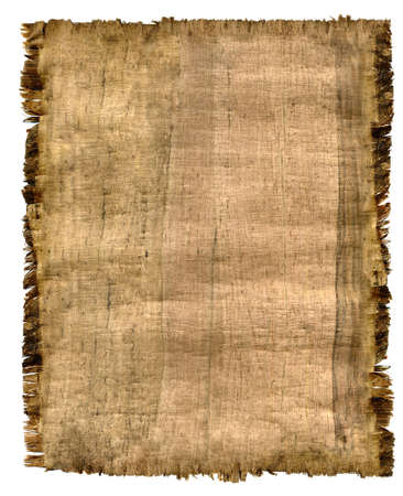 Parchment. A fragment of the Egyptian parchment made in 19 centuryの写真素材