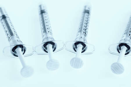 syringe. The medical tool intended for injections の写真素材