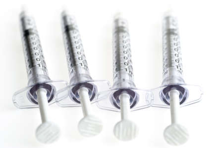 syringe. The medical tool intended for injections の写真素材