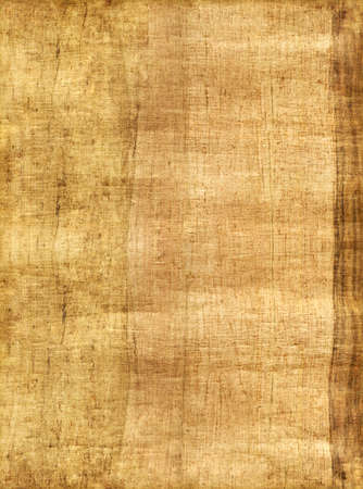 Parchment. A fragment of the Egyptian parchment made in 19 centuryの写真素材