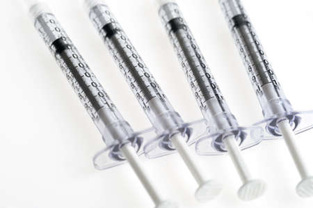 syringe. The medical tool intended for injections 
の写真素材