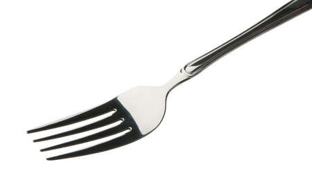 Fork isolated. Kitchen accessories close upの写真素材