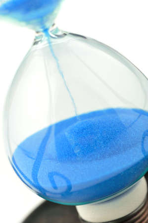 Sand-glass. A part of object - a photo close upの写真素材