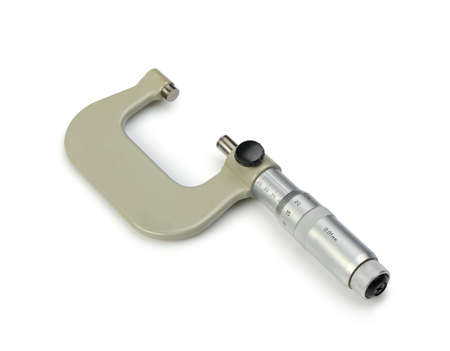 Micrometer.Instrument for microscopic or tiny measurementsの写真素材