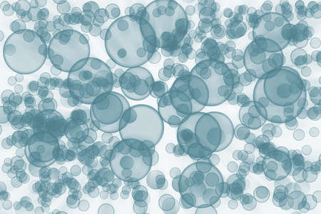 Background from blue circles. An abstract color backgroundの写真素材