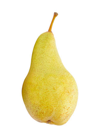 Pear. Fruit isolated on white backgroundの写真素材