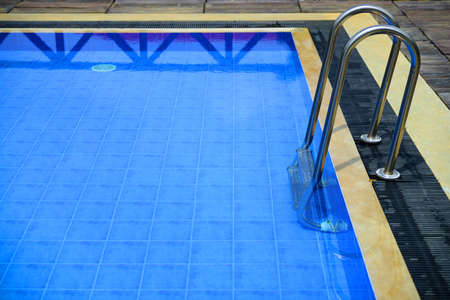 The details of the swimming pool in the open airの写真素材