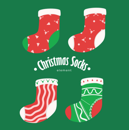 christmas card design, vector illustrationのイラスト素材