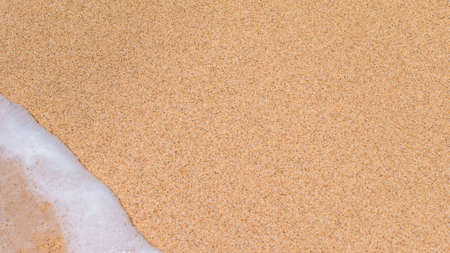 Yellow Sand and Gentle Wave, Left Corner, Nikki Beach, Bali, Indonesia
