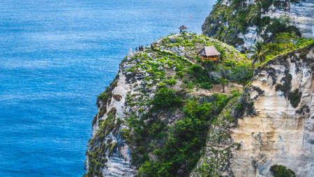 Nusa Penida, North Coast, Bali, Indonesiaの写真素材