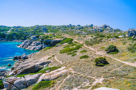 Capo Testa place to visit, Sardinia, Italyの写真素材