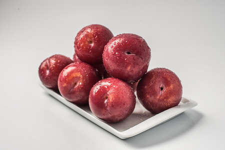 Plum Ruby leticia plateの写真素材