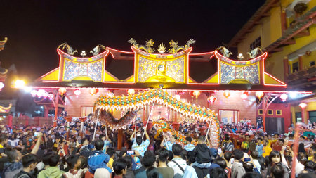 Chinese New Year in Chiang Mai, Thailand.の写真素材