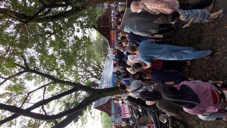 Bike trip through the city of Ho Chi Minh, Vietnam
