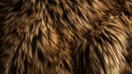 Mink fur texture background. Close-up. Selective focus.の素材