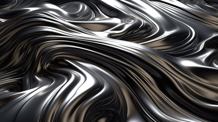 abstract metallic background with some smooth lines in itの素材