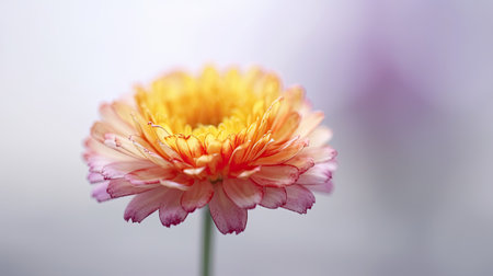 Gerbera flower in soft color and blur style for background.の素材