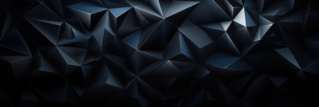 multicolor geometrical triangular banner background wallpaper with gradient decorative designの素材