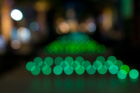 Night light lens blur backgroundの写真素材