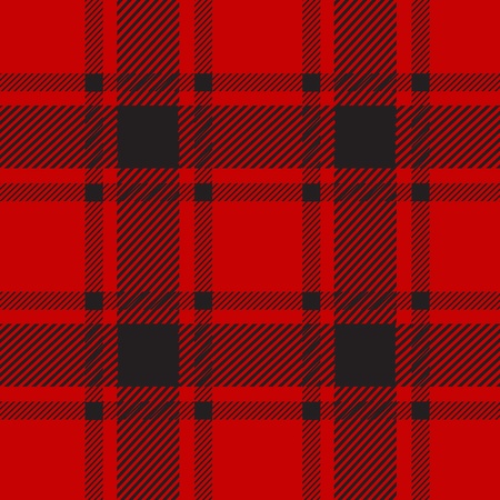 red plaid pattern for backgroundのイラスト素材