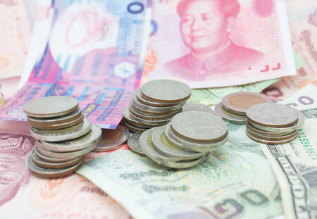 Money for investment and profitsの写真素材