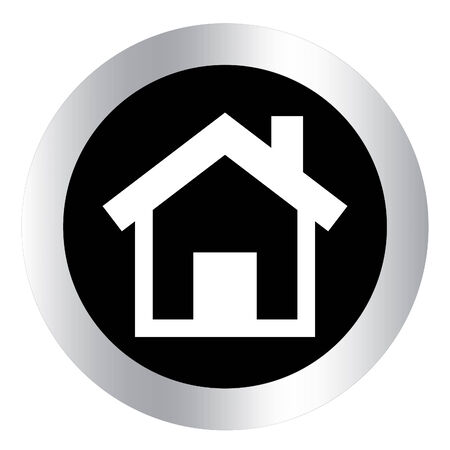 House - Vector icon isolated on whiteのイラスト素材