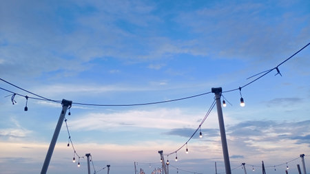 sunset in the beach