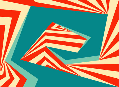 Abstract background with colorful gradient patternのイラスト素材