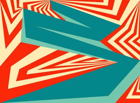 Abstract background with colorful gradient patternのイラスト素材