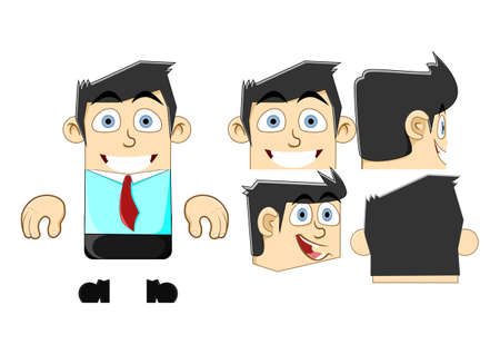 illustration of People Series with choiceの写真素材