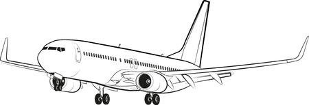 planeのイラスト素材